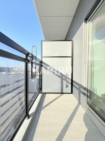 ソルテラス本庄西クレアストのバルコニー