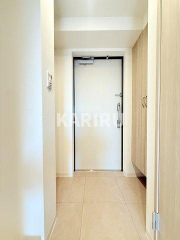 ソルテラス本庄西クレアストの玄関