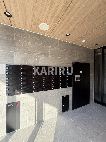 ソルテラス本庄西クレアストのエントランス