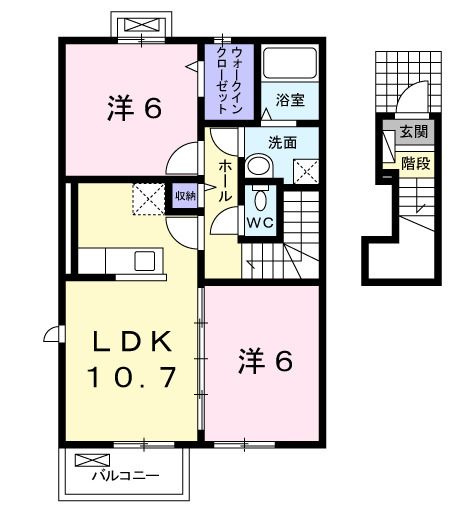 【間取り】 | エムズ　サニー　ガーデン　Ⅷ