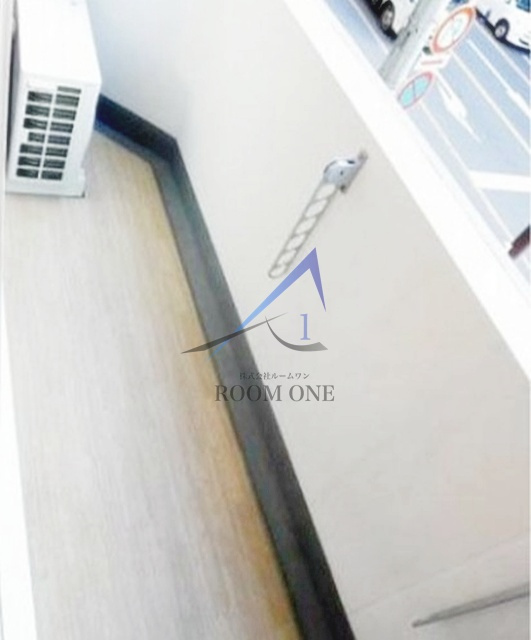 ハーモニーレジデンス早稲田夏目坂のバルコニー|バルコニーです。