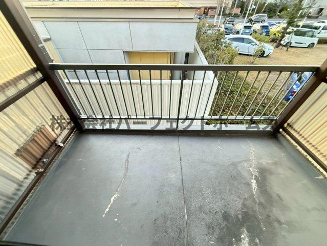 伊加賀栄町戸建　賃貸のバルコニー|陽当たり良好なバルコニーです