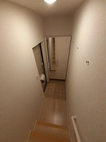 ヴァンヴェールヒルＧの玄関|落ち着いた玄関です