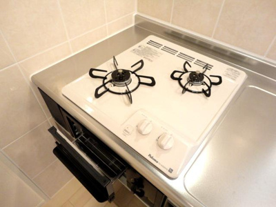 【キッチン】 | ＳＫルミナーレ | ２口コンロ