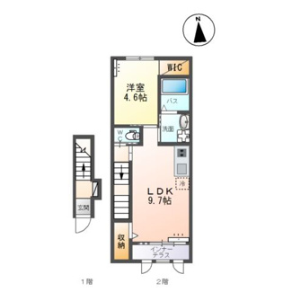 【間取り】 | エスポアメゾンM