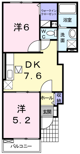 クリアネスⅠの間取り