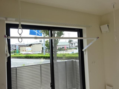 【設備】 | 別府町新野辺新築アパート | 物干し（イメージ）
