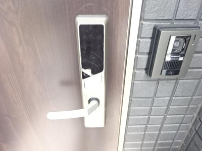 【玄関】 | 別府町新野辺新築アパート | 電子キー（イメージ）