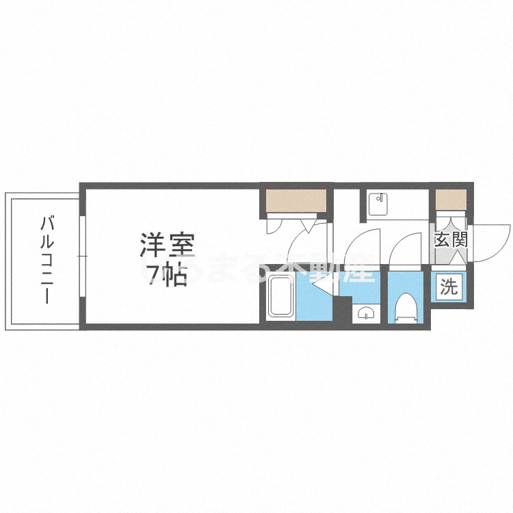 S-RESIDENCE大阪九条Northの間取り
