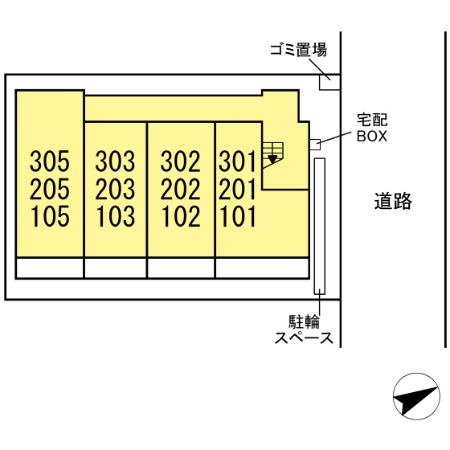 Confort uの区画図
