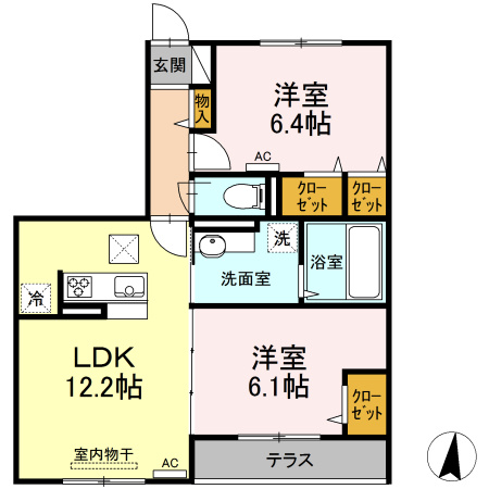 フォルトゥーナの間取り