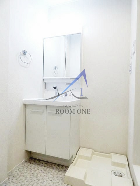 ノエル新川崎の洗面所|独立洗面台です。