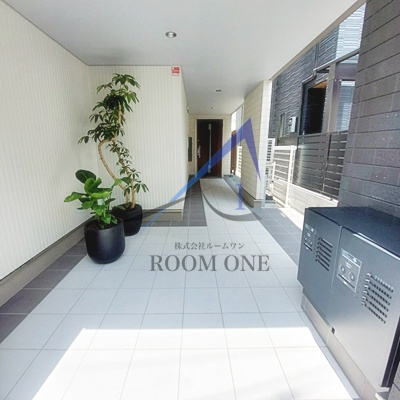 C-Flatsのエントランス|エントランスです。