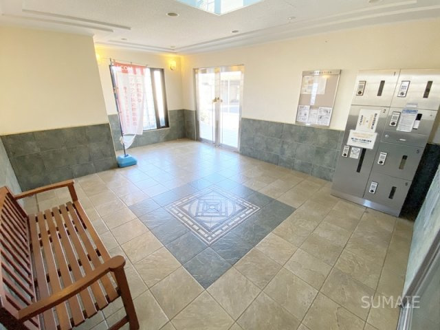 アステリ与野本町弐番館のロビー|エントランスロビー！