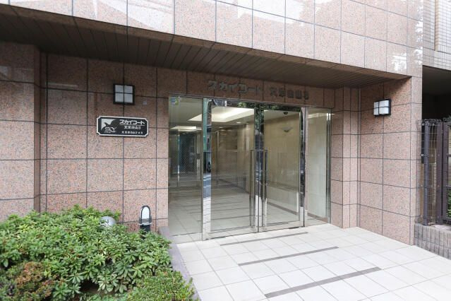 スカイコート文京白山第３のエントランス