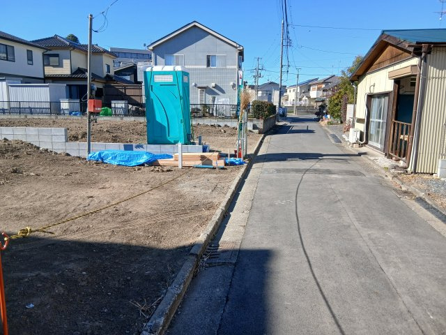 行田市天満第２　の前面道路含む現地写真|現地前面道路（2026年01月09日）撮影
