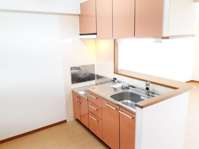 【キッチン】 | アルカンシェル | お料理しやすいキッチンです