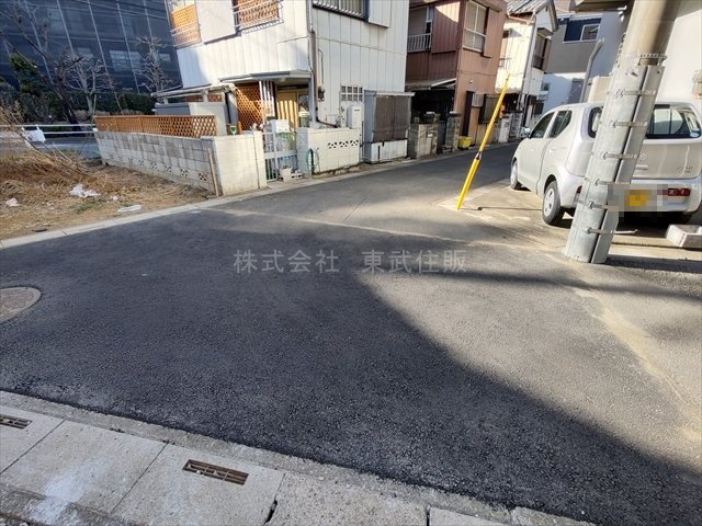【前面道路含む現地写真】 | 富士見市上沢4期 | 都市ガス・本下水