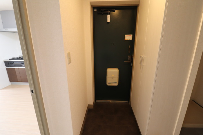 ピュアコート参番館の玄関