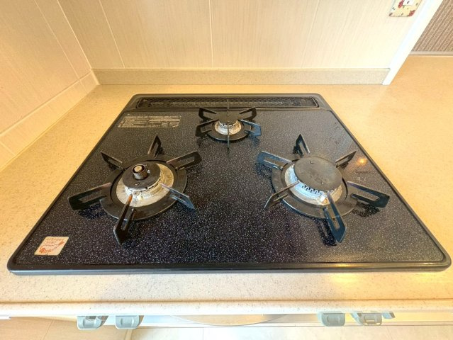 ◆琵琶湖眺望可能◆リビング広々２３帖以上の１ＬＤＫ◆ペット飼育可能◆ネバーランド大津ＧＲＡＮＢＡＹのキッチン|コンロ