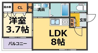 【間取り】 | メゾンプラーナ笠屋 | メゾンプラーナ笠屋