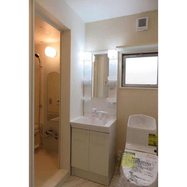 ブライトテラス大島の洗面所