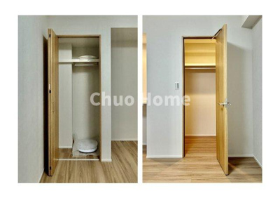 【収納】 | ウィルローズ瑞江クラース | 居室にはクローゼットを完備し、自由度の高い家具の配置が叶うシンプルな空間です。お子様の成長と必要になる子供部屋を与えるにはぴったりの間取りですね。