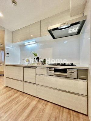 【キッチン】 | ウィルローズ瑞江クラース | ワイドで収納豊富なシステムキッチン