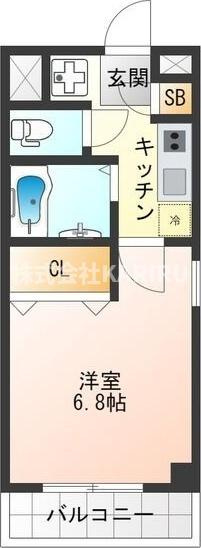 ル・クレール今福の間取り