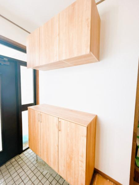 網走市駒場南１丁目4－28戸建の玄関