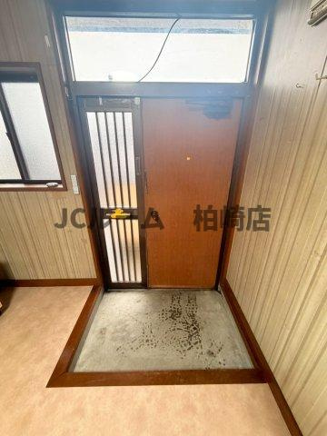 穂波荘の玄関