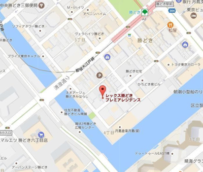 【地図】 | レックス勝どきプレミアレジデンス