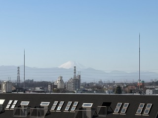 メゾン西荻の展望|晴れた日は富士山が望めます