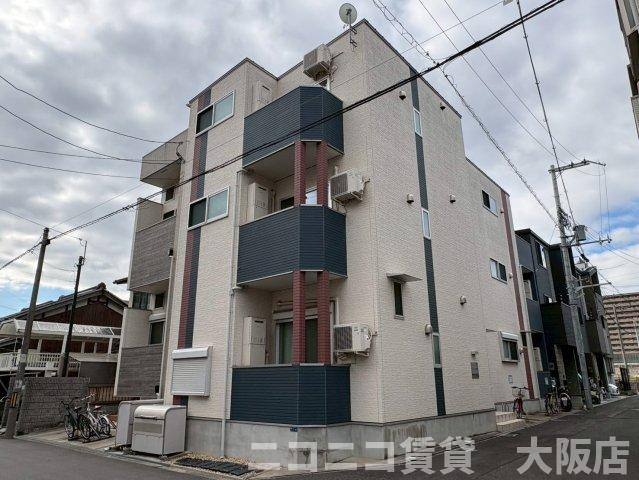 ハーモニーテラス御幣島の外観