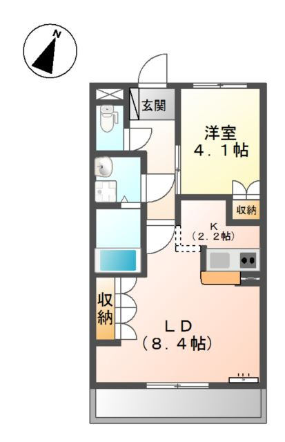 ラ・ポーラ滝川Ⅱ番館