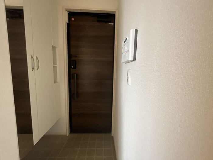 ドエルエミネンス輝の玄関