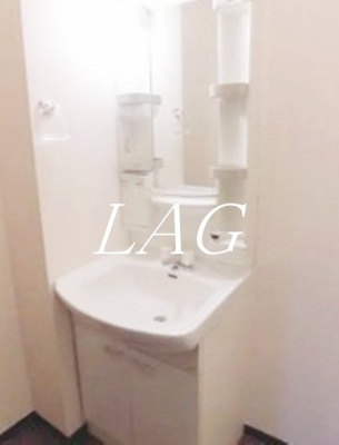 【洗面所】 | 洗足ヘーベルハイム | 独立洗面台です。