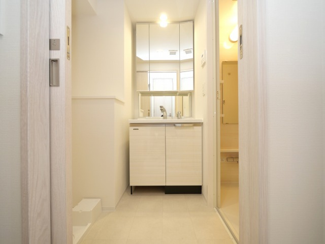 コンフォリア・リブ新大阪西宮原ソルテラスの洗面所