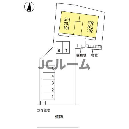 クオリティー西本町の間取り