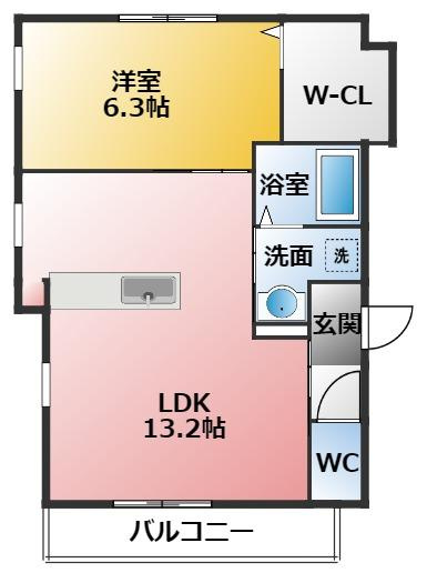 Meieki　Hillsの間取り