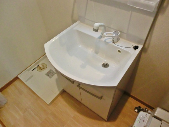 Ｒｉｏ　Ｂｒｉｓａの洗面所|温水シャワー付洗面化粧台！