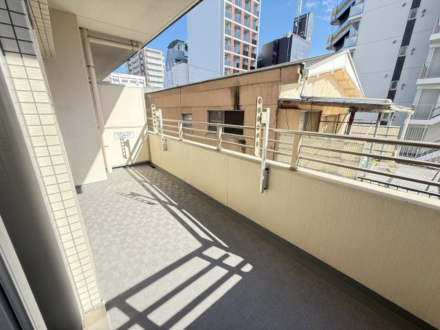 リベール明石相生町のバルコニー