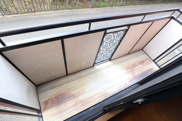 ルミエール二階堂のバルコニー