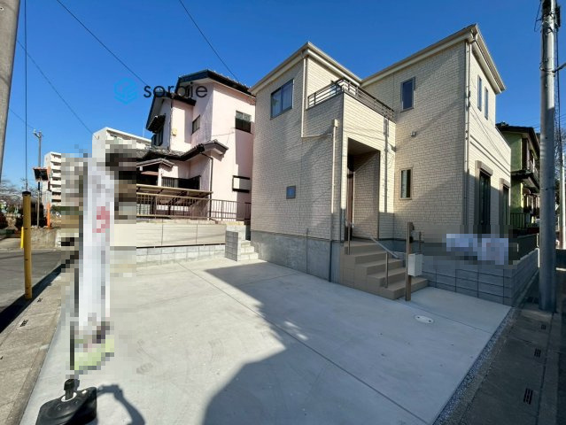 入間市高倉2期　新築戸建　ハートフルタウンの駐車場|令和8年1月27日撮影。