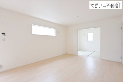 【居間・リビング】 | Livele Garden.S吉見町東野第2　新築住宅 | ≪1号棟≫ 
現地(2026年5月撮影)