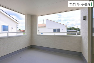 【バルコニー】 | Livele Garden.S吉見町東野第2　新築住宅 | ≪1号棟≫ 
現地(2026年5月撮影)