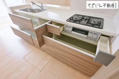 【キッチン】 | Livele Garden.S吉見町東野第2　新築住宅 | ≪1号棟≫ 
現地(2026年5月撮影)