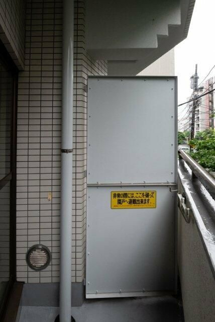 パールマンション白山のバルコニー