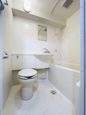 【浴室】 | パレ・ドール文京メトロプラザⅠ | ★白を基調とした明るい浴室です★