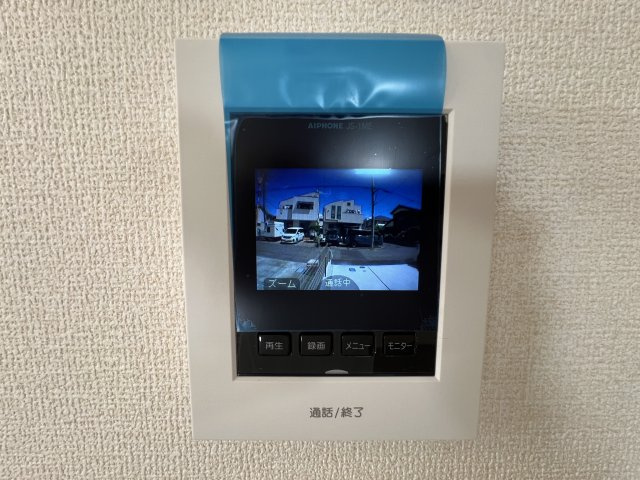 あきる野市野辺　新築戸建全1棟のセキュリティ|モニター付きインターホンあり。急な来客でも室内から顔が確認できると安心ですよね